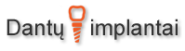 Dantų implantai logo